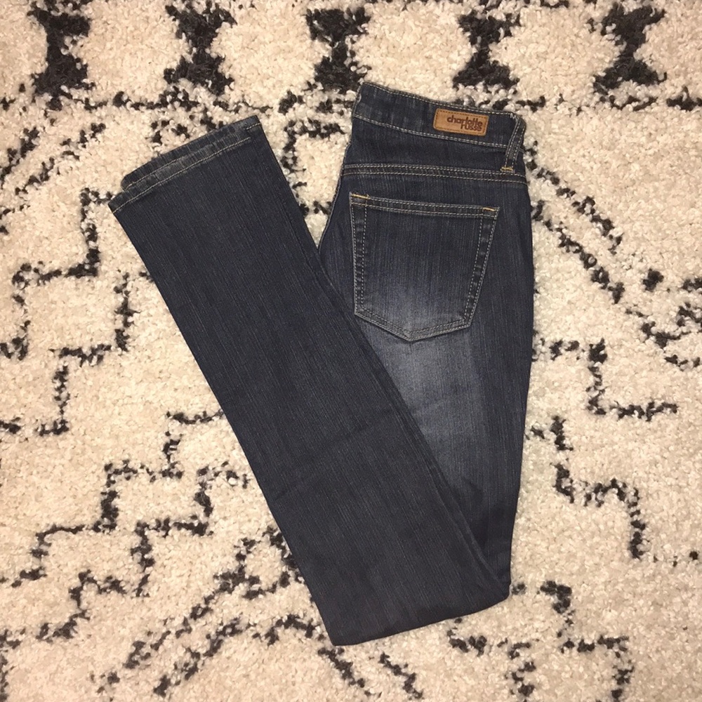 Dark Wash Everyday Skinny by Charlotte Russe